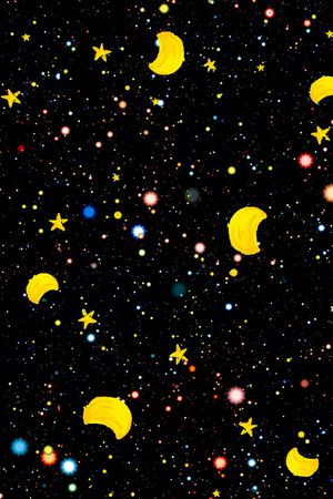 幻彩星辰印花华亿平台图片