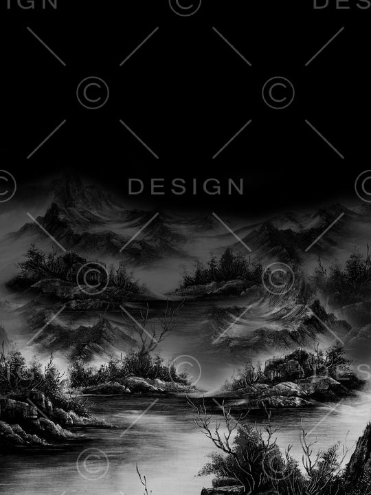 复古男装印花华亿平台图片