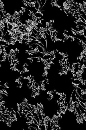 树叶印花华亿平台图片