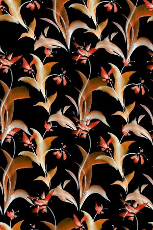 复古印花华亿平台图片