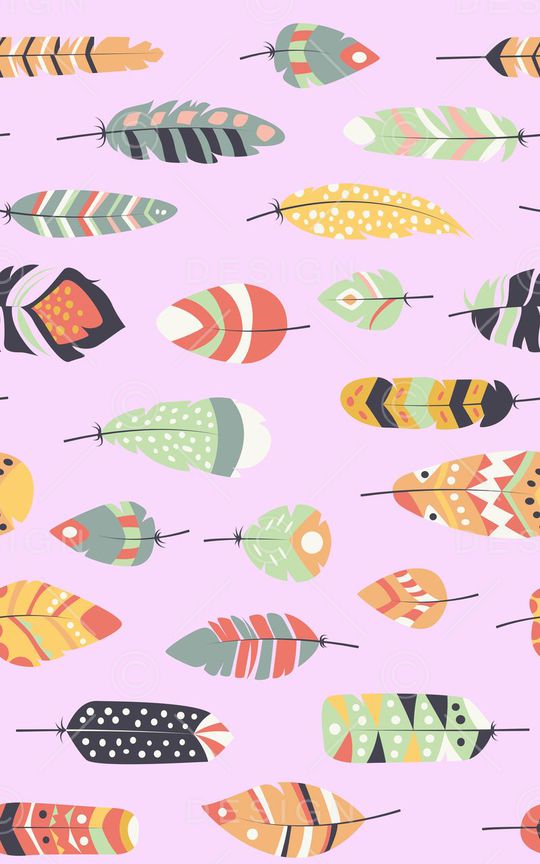 羽毛印花华亿平台图片