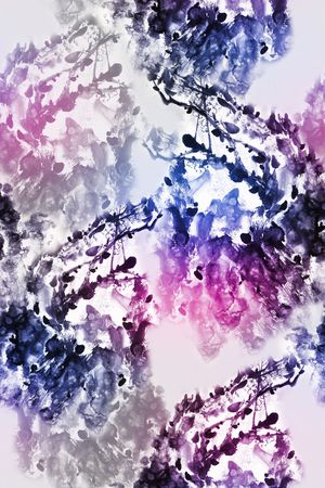 抽象印花华亿平台图片