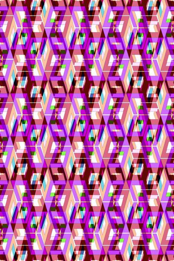 718950-立体空间几何撞色