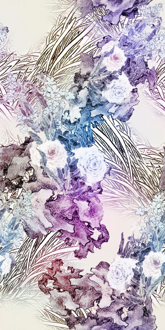 假山印花华亿平台图片