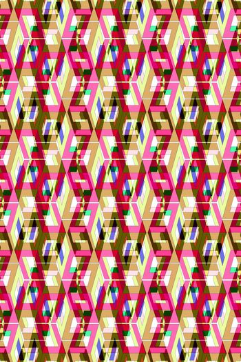 719023-立体空间几何撞色