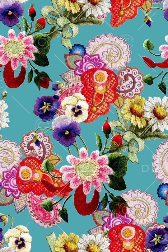 民族风印花华亿平台图片