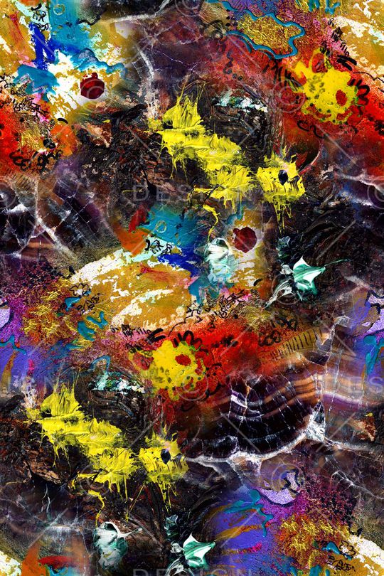 抽象印花华亿平台图片