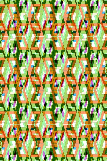 719029-立体空间几何撞色