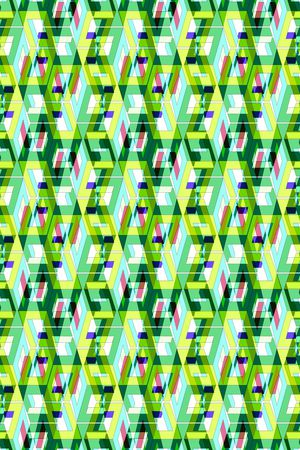 小方块印花华亿平台图片