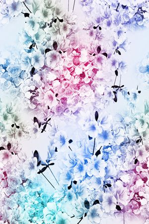 乱花印花华亿平台图片