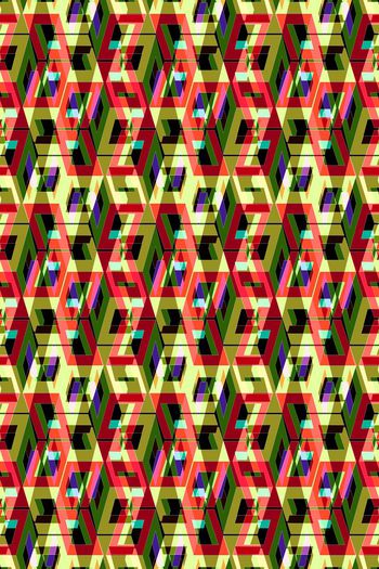 719053-立体空间几何撞色