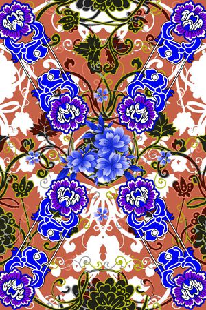 花朵印花华亿平台图片