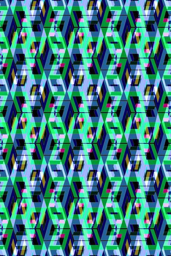 719121-立体空间几何撞色