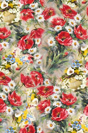 乱花印花华亿平台图片