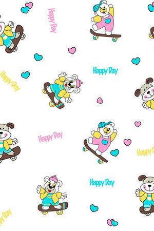 小熊印花华亿平台图片