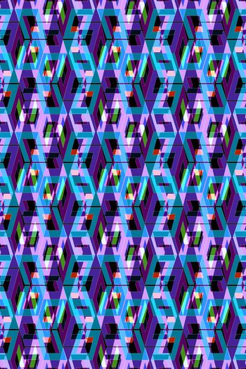 719171-立体空间几何撞色