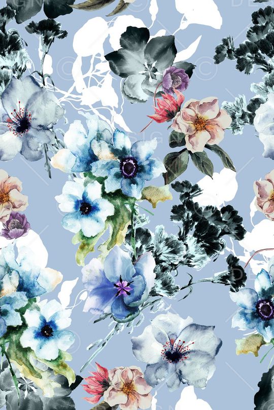 手绘印花华亿平台图片