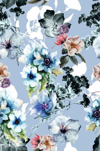 手绘印花华亿平台图片