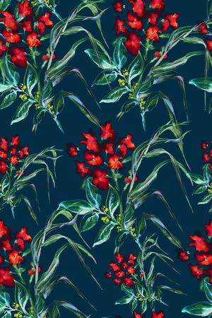 手绘印花华亿平台图片