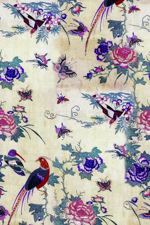 牡丹印花华亿平台图片