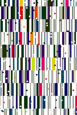 几何条纹印花华亿平台图片