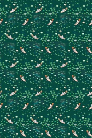 荷花印花华亿平台图片