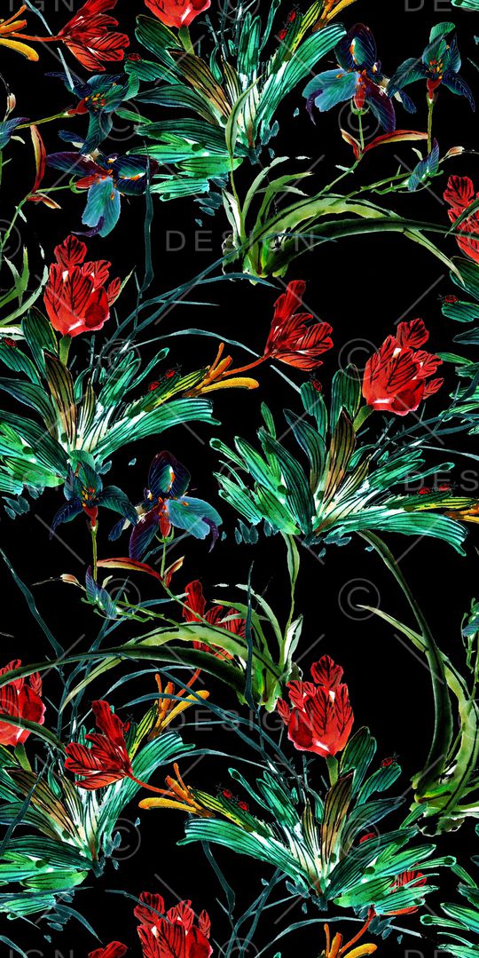 乱花印花华亿平台图片