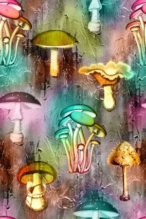 抽象印花华亿平台图片