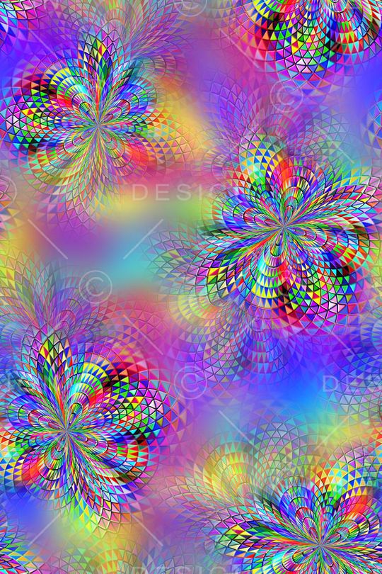 抽象印花华亿平台图片