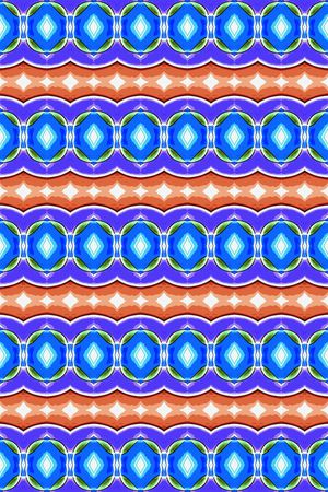 几何炫彩印花华亿平台图片