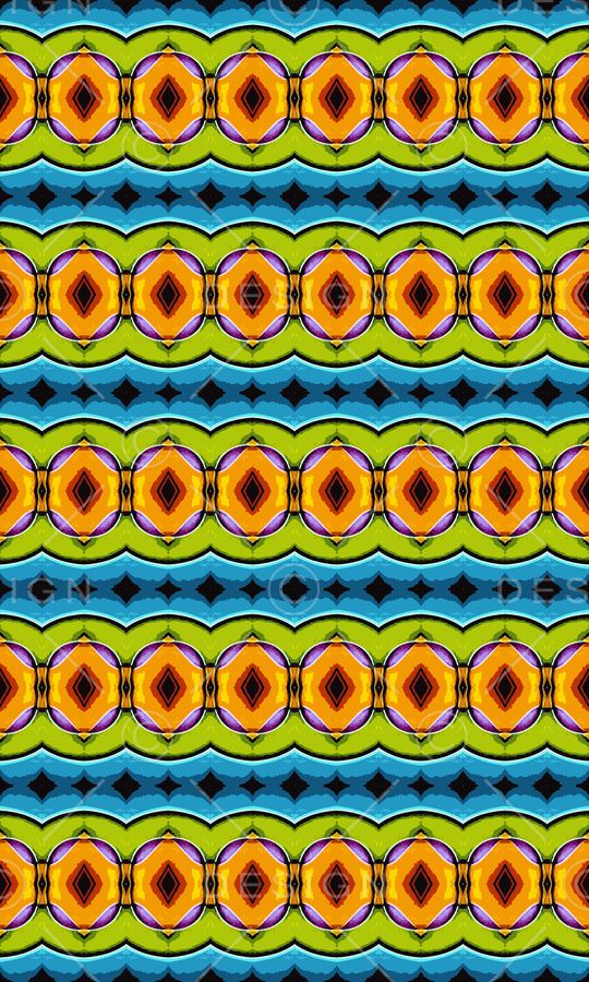 几何炫彩印花华亿平台图片