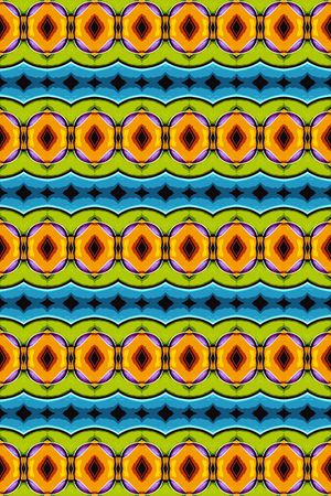 几何炫彩印花华亿平台图片