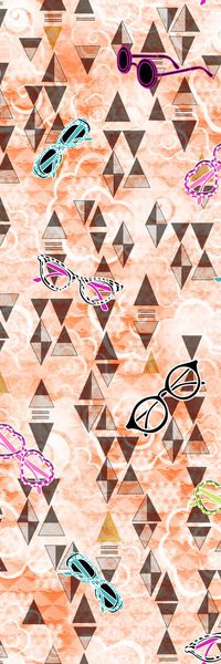 小方块印花华亿平台图片