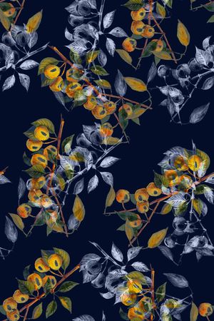 手绘印花华亿平台图片