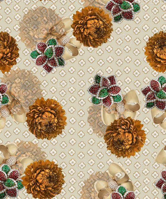 flower印花华亿平台图片