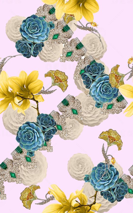 flower印花华亿平台图片