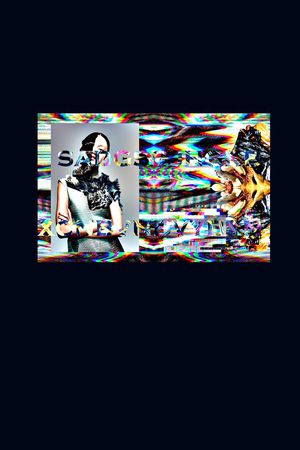 抽象金属印花华亿平台图片