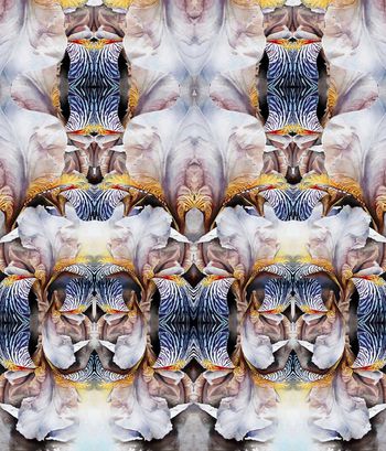 欧美风花卉印花印花华亿平台图片