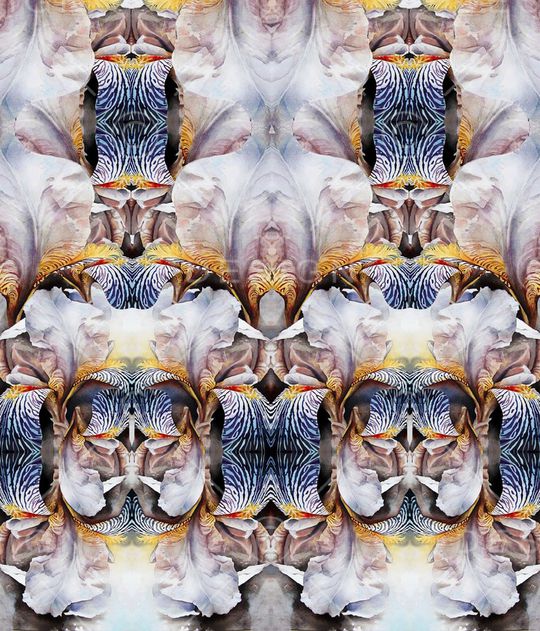 欧美风花卉印花印花华亿平台图片