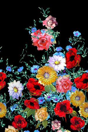 旗袍印花华亿平台图片