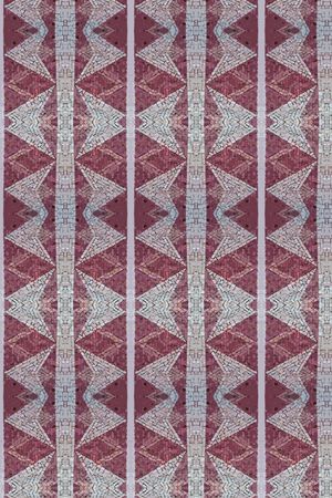 几何图案印花华亿平台图片