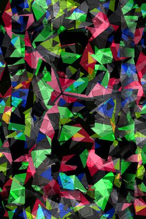 方格印花华亿平台图片