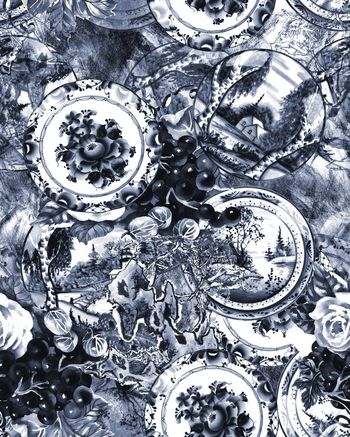 素雅印花华亿平台图片