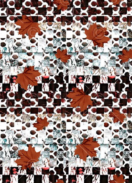 格子印花华亿平台图片