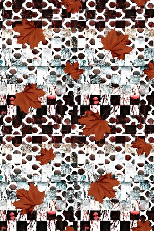 格子印花华亿平台图片