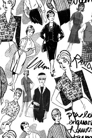 复古印花华亿平台图片