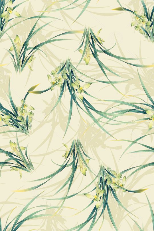 兰花印花华亿平台图片