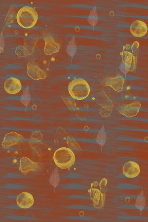 不规则几何印花华亿平台图片