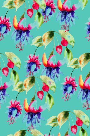 手绘印花华亿平台图片