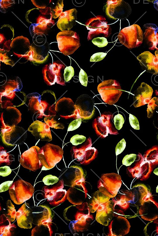 手绘印花华亿平台图片